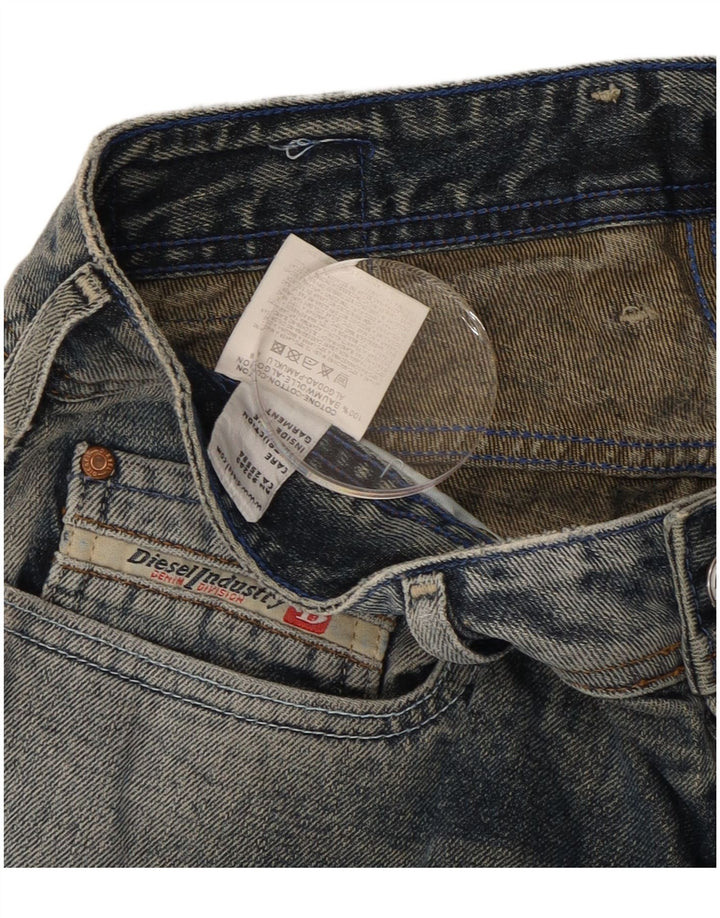 Diesel Dame Flared Jeans W30 L34 Blå Bomuld