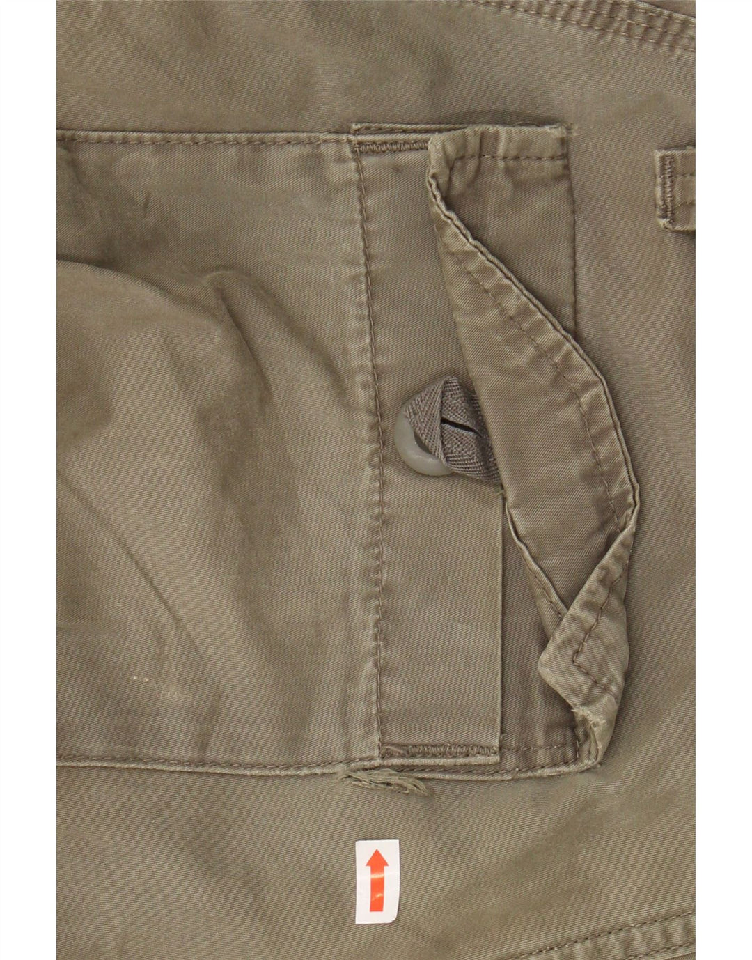CARHARTT Herre Cargo Shorts W30 Medium Khaki Bomuld