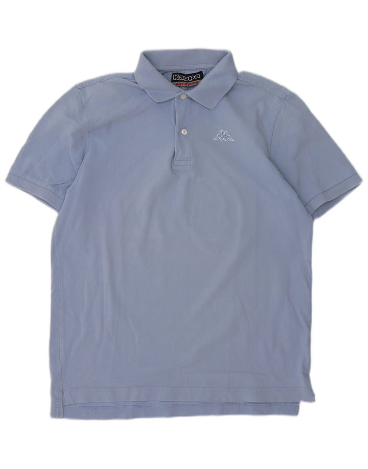 Kappa herre poloshirt Medium blå bomuld
