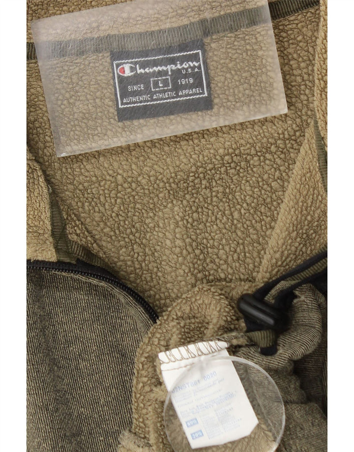 Champion Herre træningsdragt Topjakke Stor Khaki Bomuld