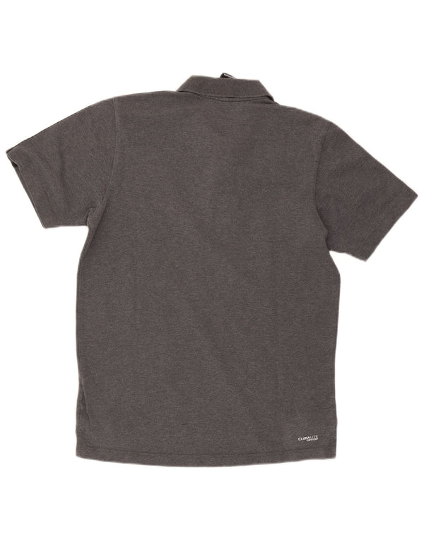 Adidas Herre Climalite Polo Shirt Medium Grey Bomuld