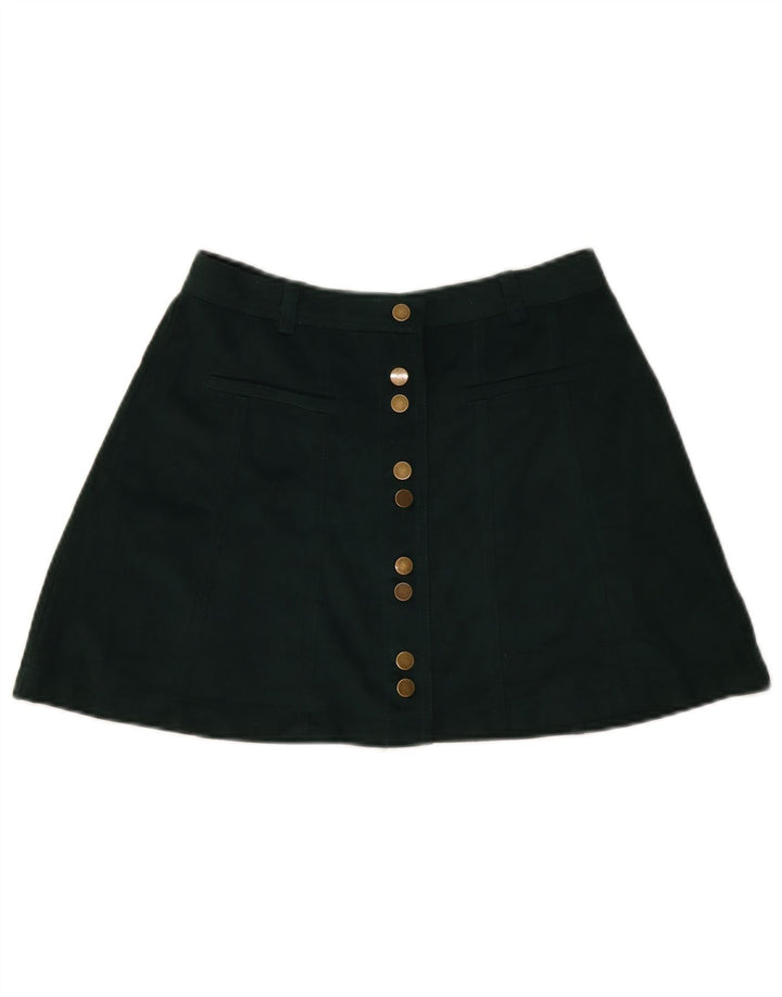 Zara Trafaluc Mini-nederdel til kvinder Small W26 Grøn