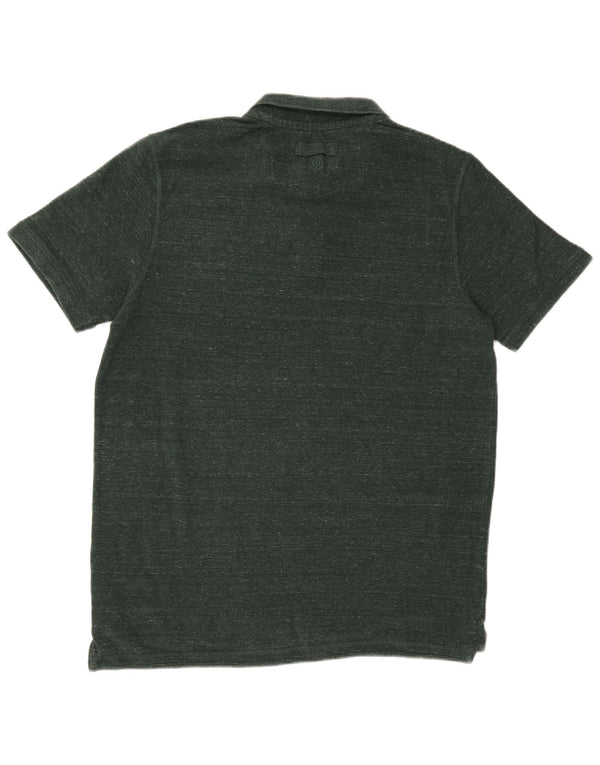 Fat Face Herre poloshirt XL Grøn Flecked Bomuld