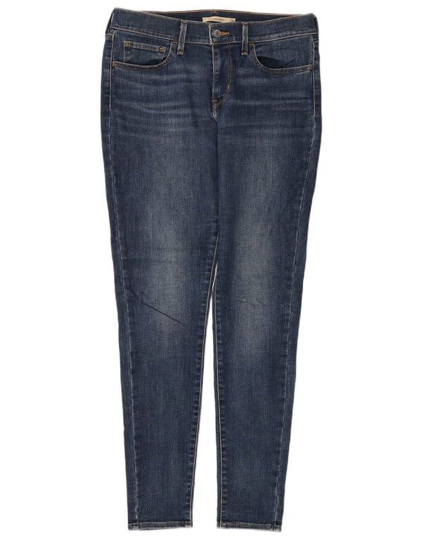 Levi's Dame 710 Super Skinny Jeans W30 L30 Blå Bomuld