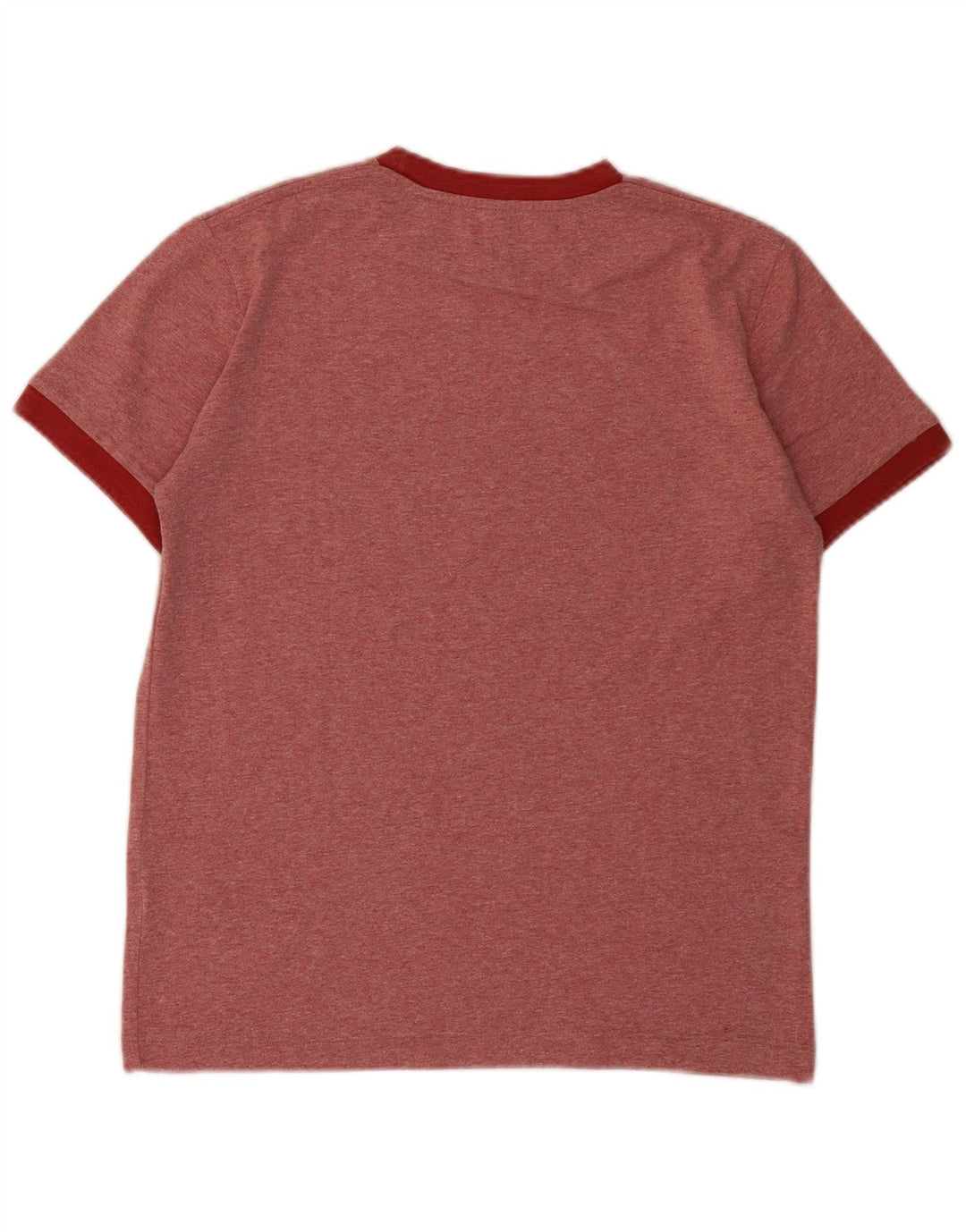 Lee Herre grafisk T-shirt top lille rød flækket bomuld