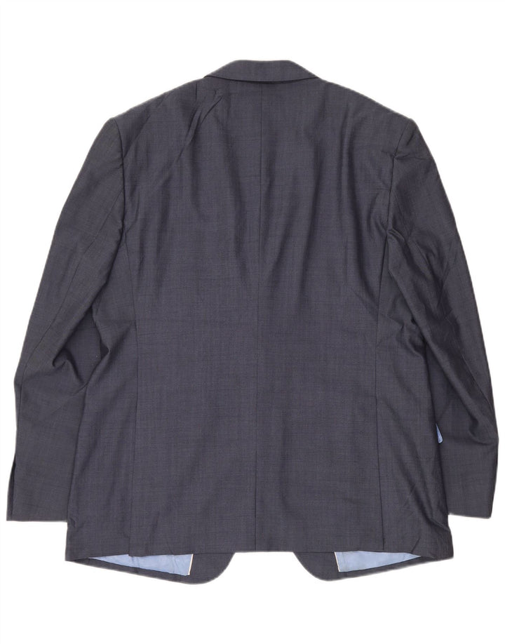 Marks & Spencer Herre Skræddersyet Fit Blazer Jacket UK 38 Medium Navy Blue