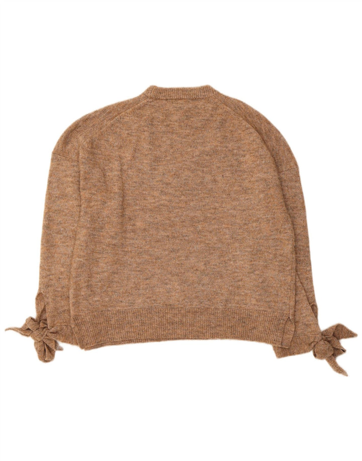 French Connection Dame sweater med rund hals DK 14 Medium Brun