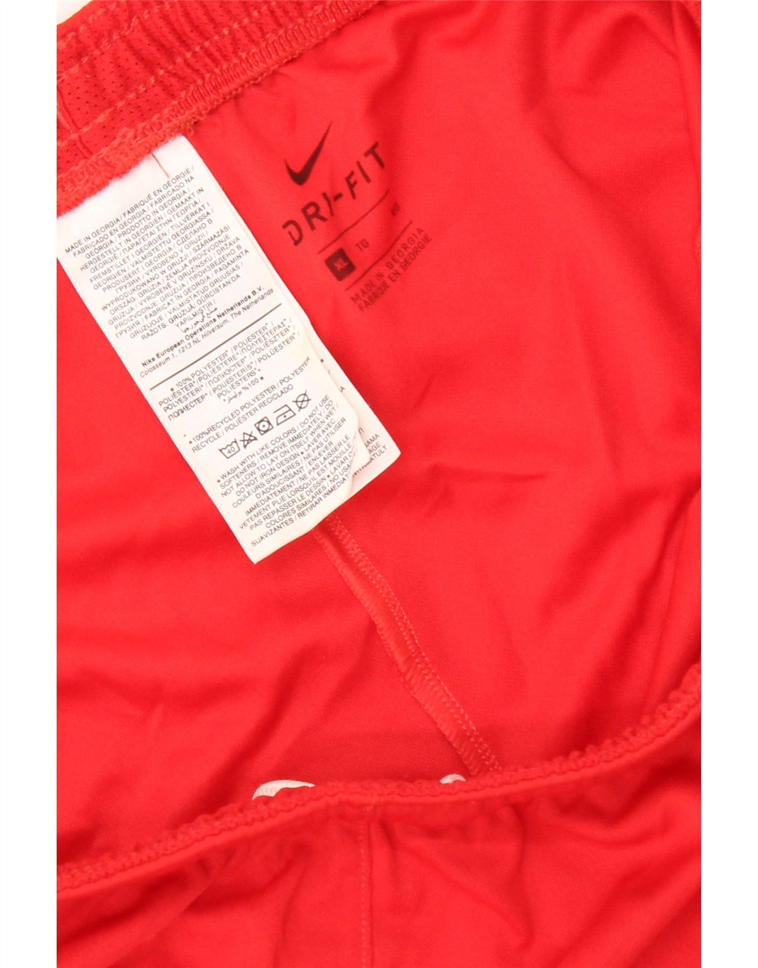 NIKE Herre Dri Fit Sportshorts XL Rød Polyester