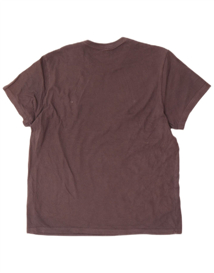 Jack Wills Herre Classic Fit T-Shirt Top Medium Sort Bomuld