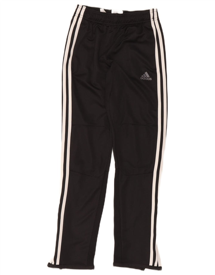 Adidas Boys Climalite træningsdragt bukser 11-12 år Sort polyester