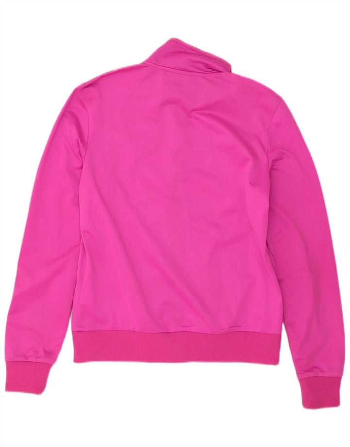 Diadora træningsdragt topjakke til kvinder UK 14 Medium Pink Polyester