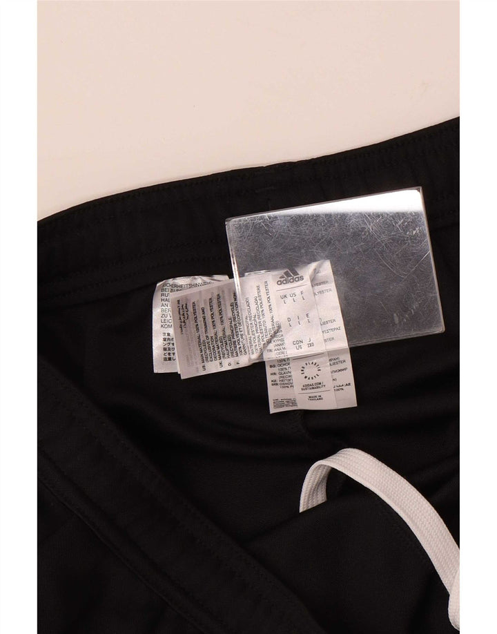 Adidas Træningsdragtsbukser til mænd Stor sort polyester