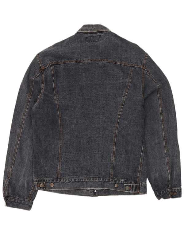 VINTAGE Denimjakke til mænd UK 44 2XL Blå Bomuld