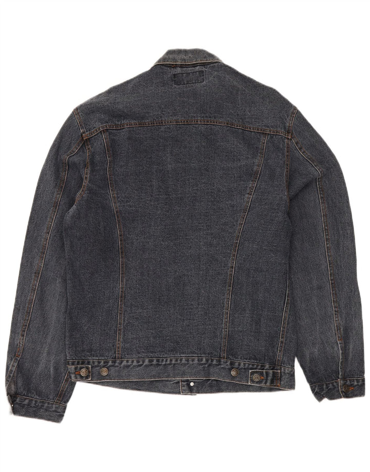 VINTAGE Denimjakke til mænd UK 44 2XL Blå Bomuld
