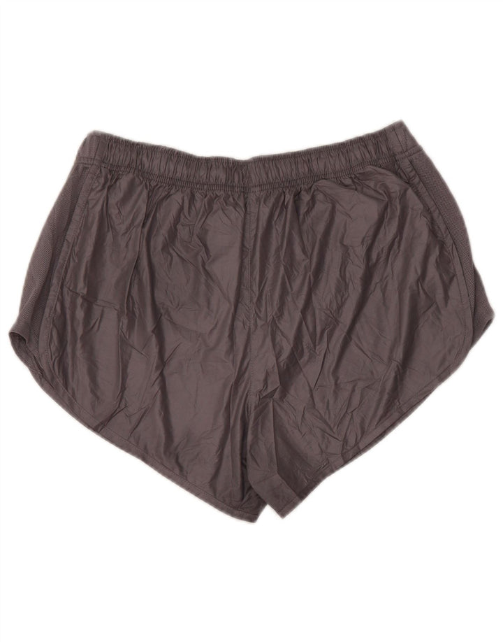 NIKE Dame Dri Fit Sportshorts UK 14 Large Grå