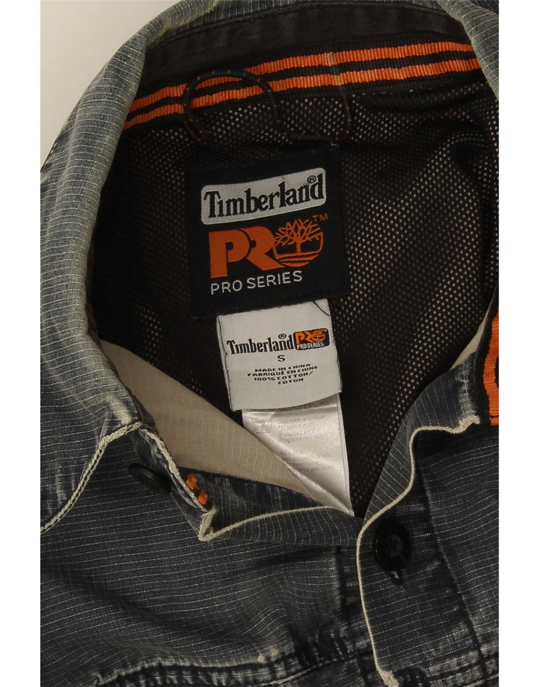 Timberland Arbejdstøjsskjorte til mænd, lille marineblå bomuld