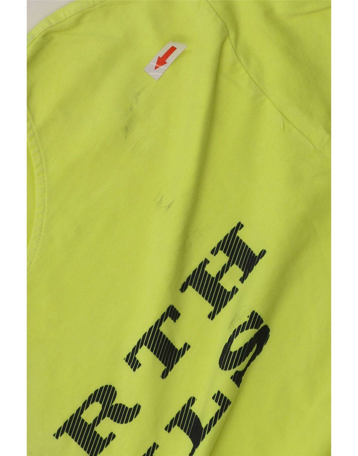 North Sails Herre Grafisk T-Shirt Top Medium Grøn Bomuld