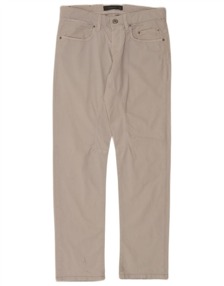 SIVIGLIA Slim Casual Bukser til mænd W32 L30 Grå Bomuld