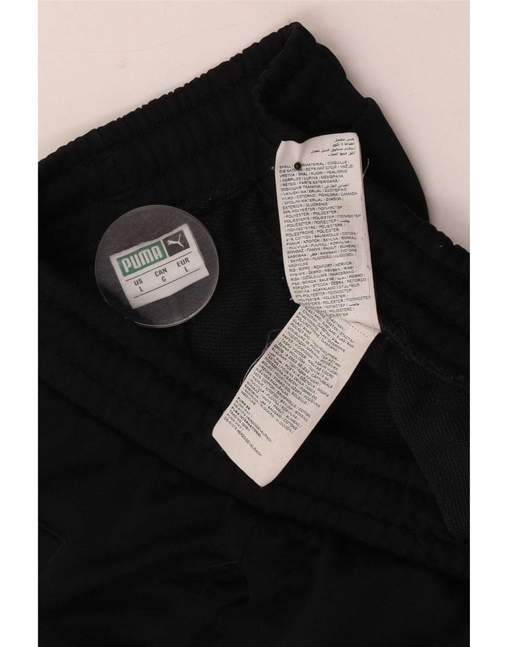 Puma Herre træningsdragt Bukser Joggers Large Black Colourblock Polyester