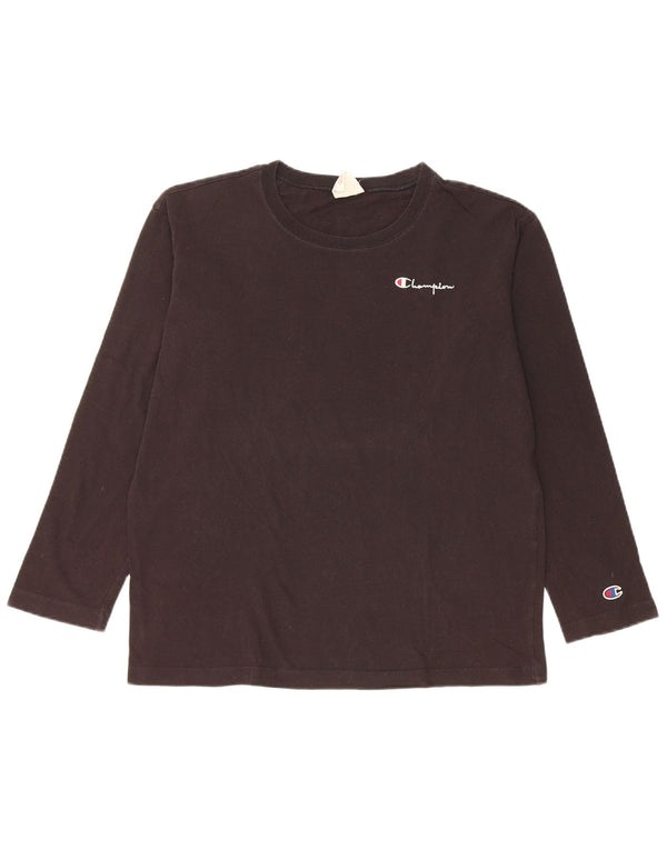 Champion Herre Top Langærmet XS Sort