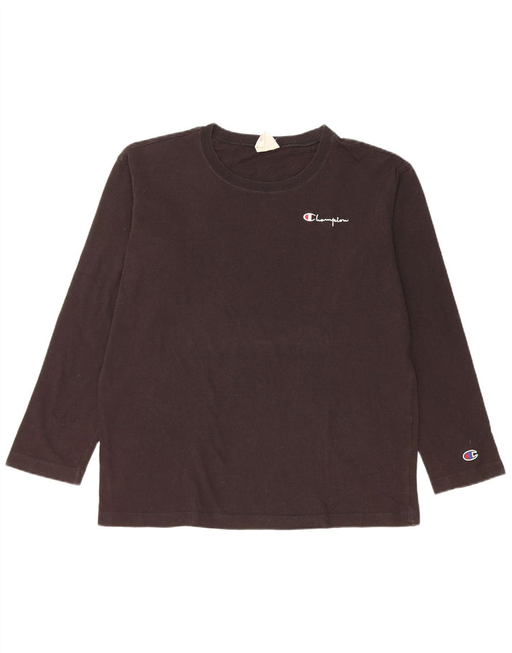 Champion Herre Top Langærmet XS Sort