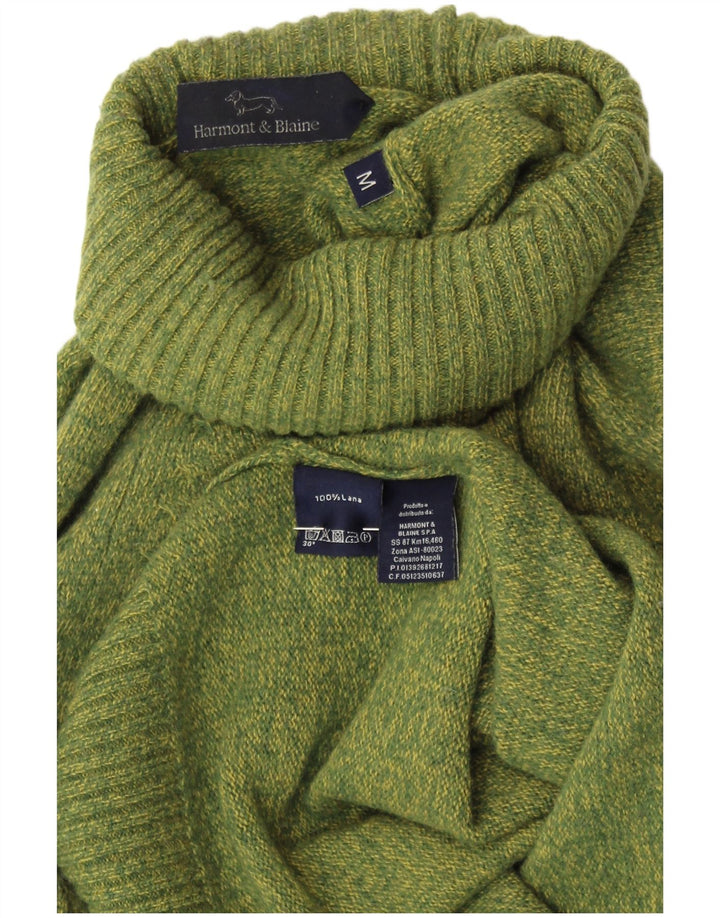 HARMONT & BLAINE Dame Rullehalstrøje DK 14 Medium Grøn