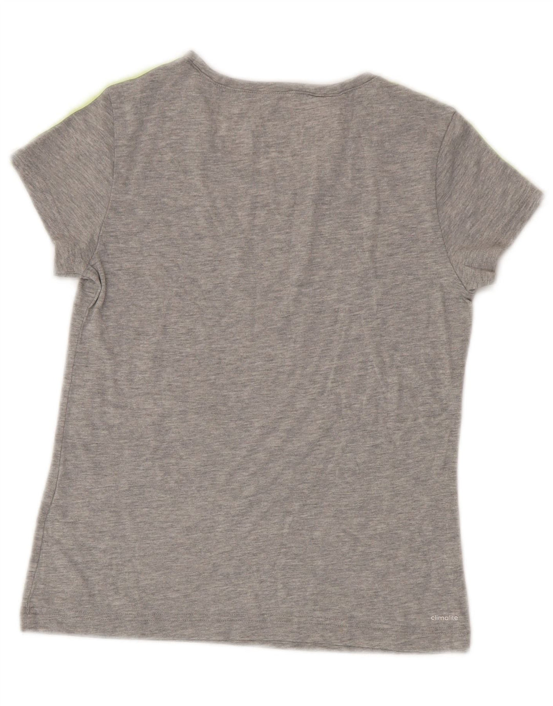Adidas Boys Climalite T-Shirt Top 11-12 År Grå Polyester