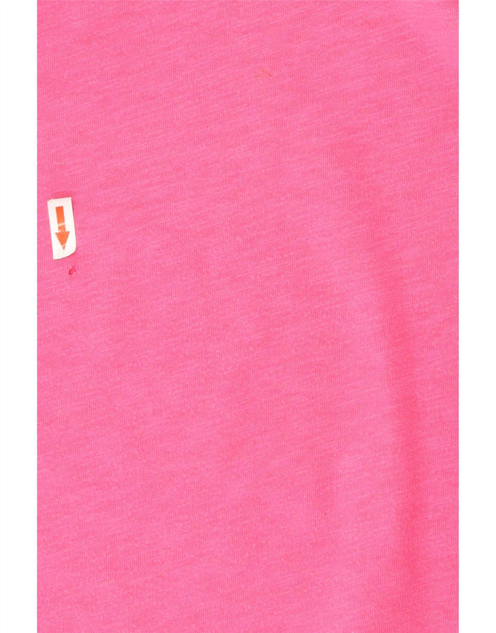 Joules Herre T-Shirt Top 2XL Pink Bomuld
