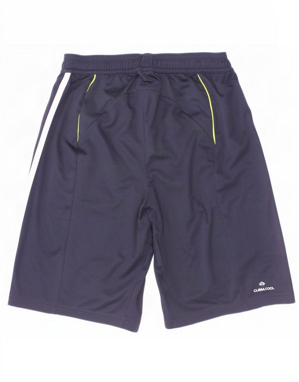 Adidas drenge Climacool sportsshorts 13-14 år marineblå polyester