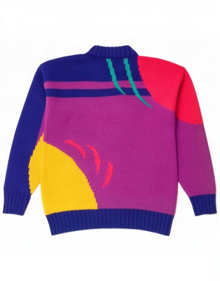 Fila Dame Turtle Neck Sweater IT 50 XL Flerfarvet Colourblock