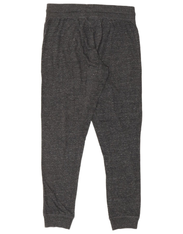 NIKE Grafisk træningsdragtbukser til kvinder Joggers UK 10 Små grå flækkede