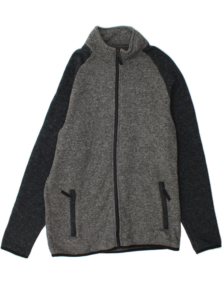 MOUNTAIN WAREHOUSE Mens Tracksuit Top Jacket XL Grey Colourblock Polyester Vintage Mountain Warehouse and Second-Hand Mountain Warehouse from Messina Hembry 