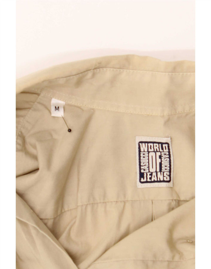Cassuci Kortærmet Herreskjorte Medium Beige