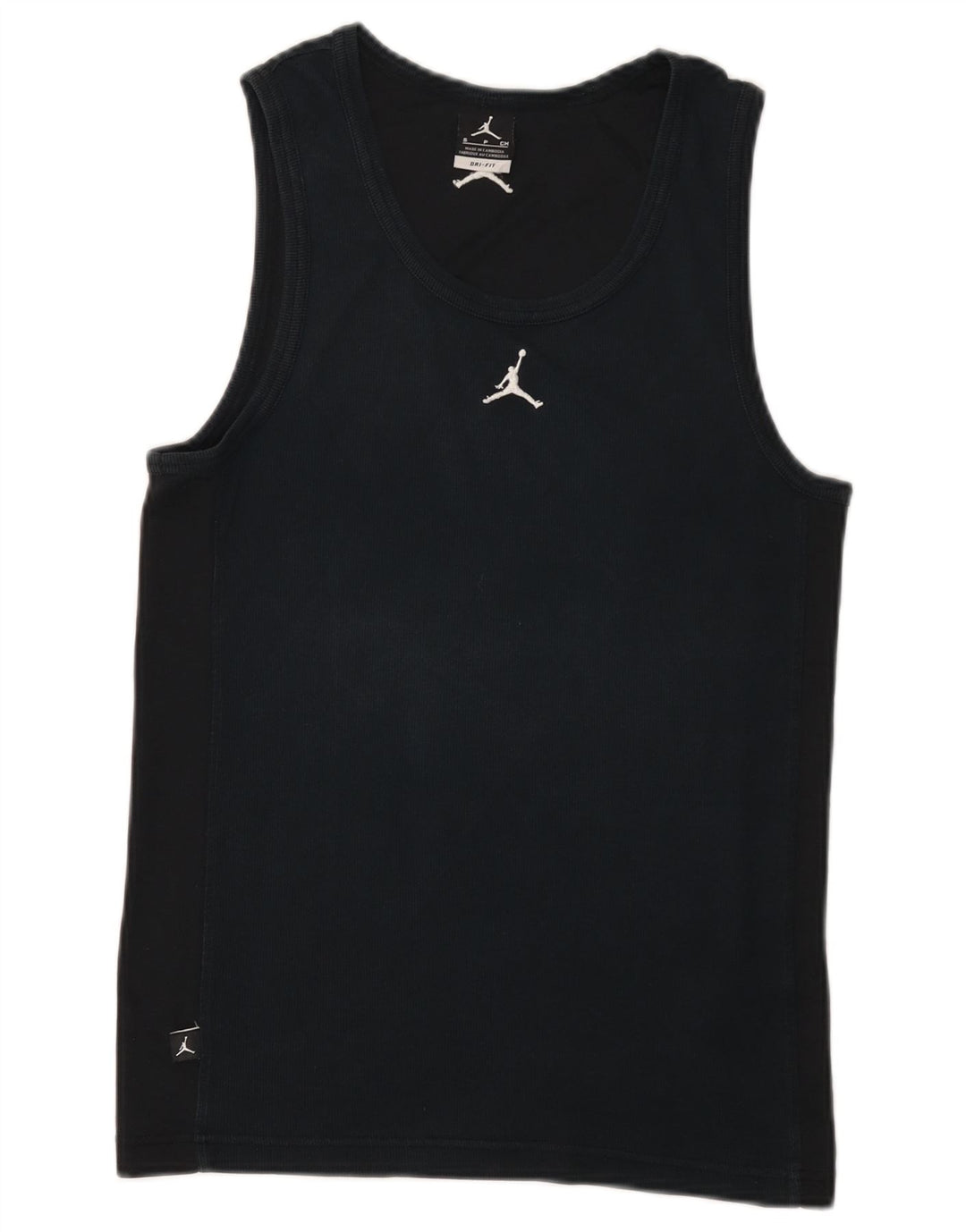 Jordan Herre Dri Fit Vest Top Lille Sort Bomuld