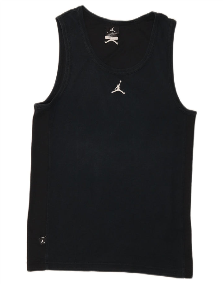 Jordan Herre Dri Fit Vest Top Lille Sort Bomuld