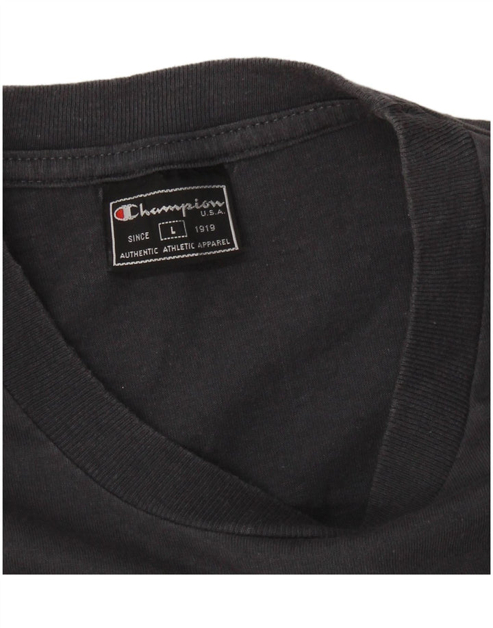 CHAMPION Herre T-Shirt Top Stor Grå