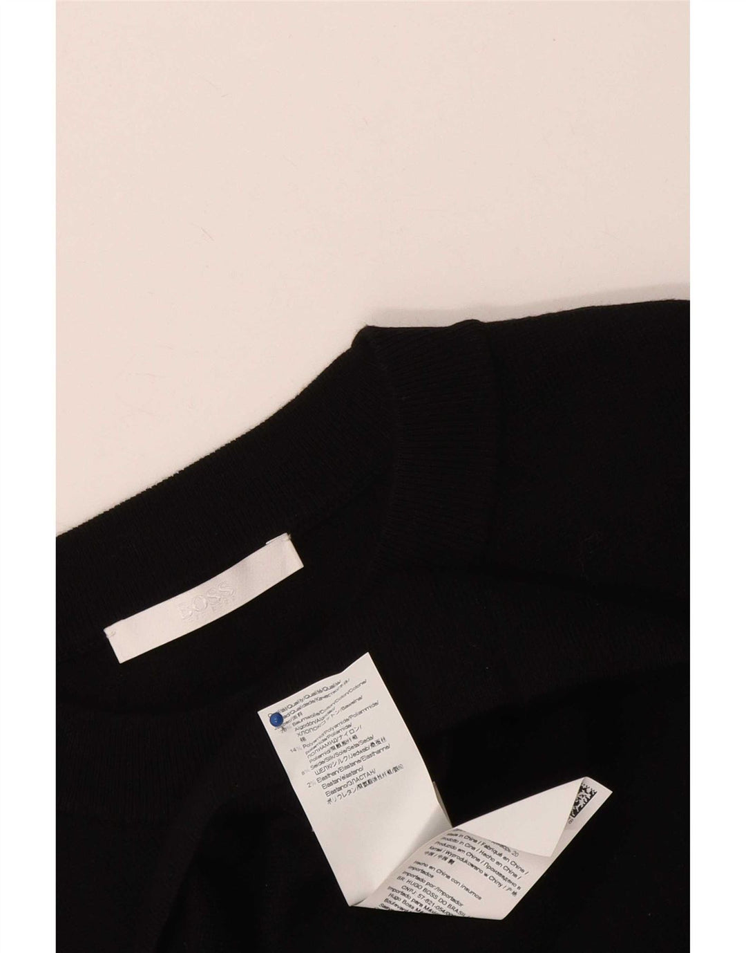 Hugo Boss Womens Shift Dress UK 6 XS Black Bomuld