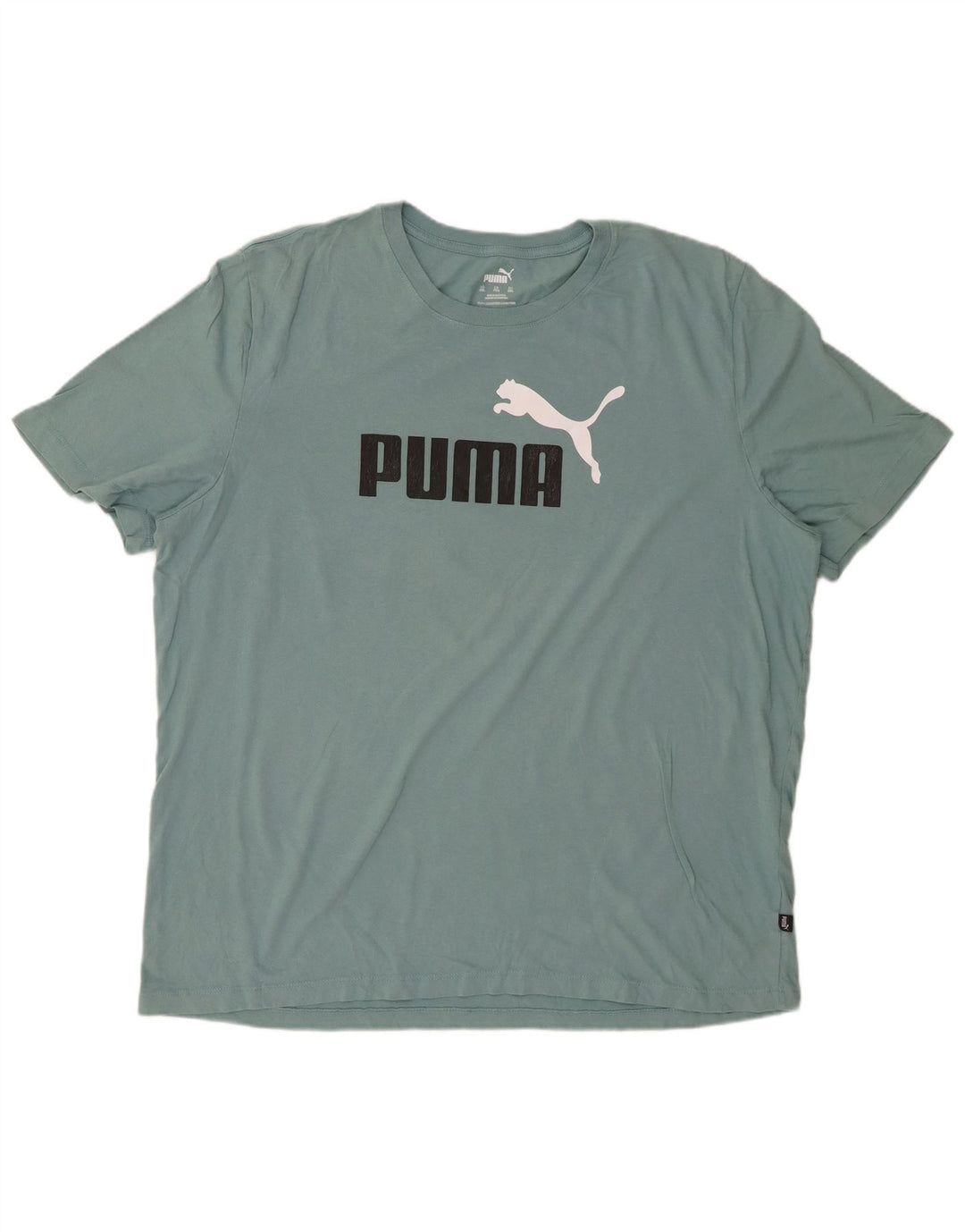 PUMA Herre grafisk T-shirt Top 2XL Blå