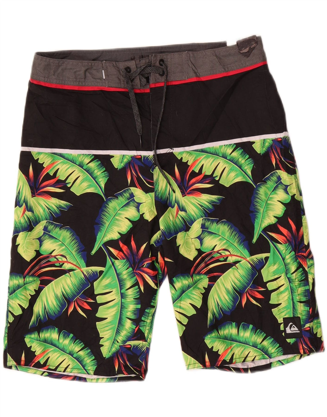 Quiksilver Badeshorts til mænd Medium Sort Floral Polyester
