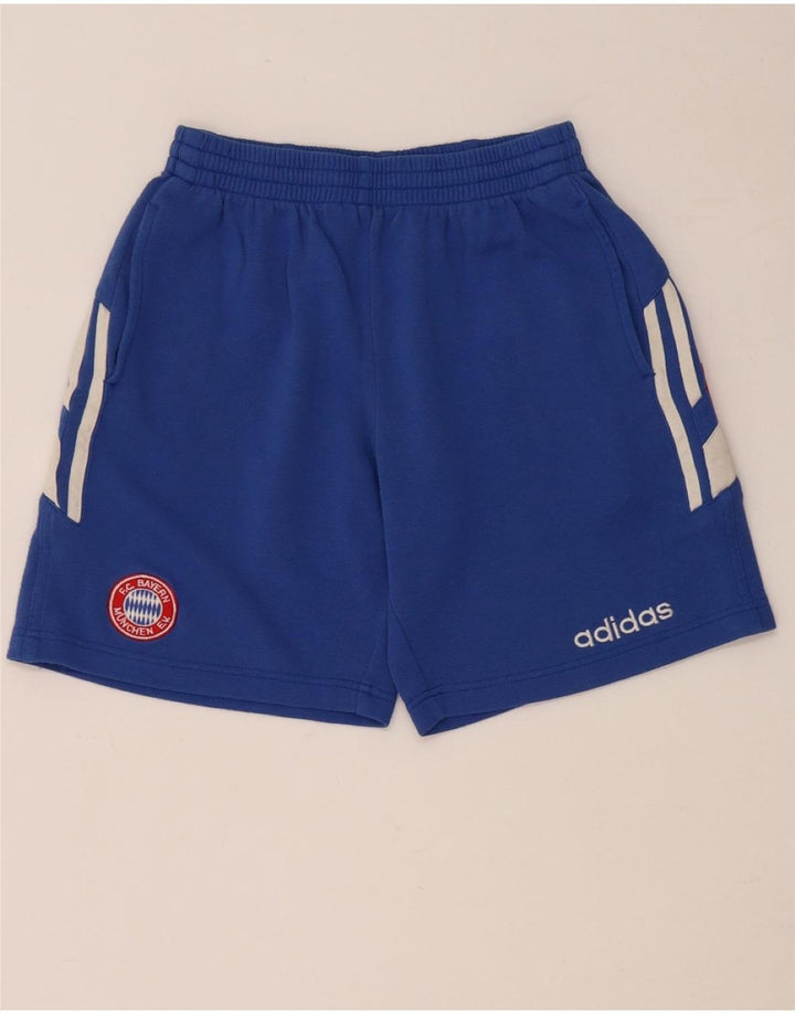 ADIDAS Boys FC Bayern Munchen sportsshorts 15-16 år Blue Colourblock