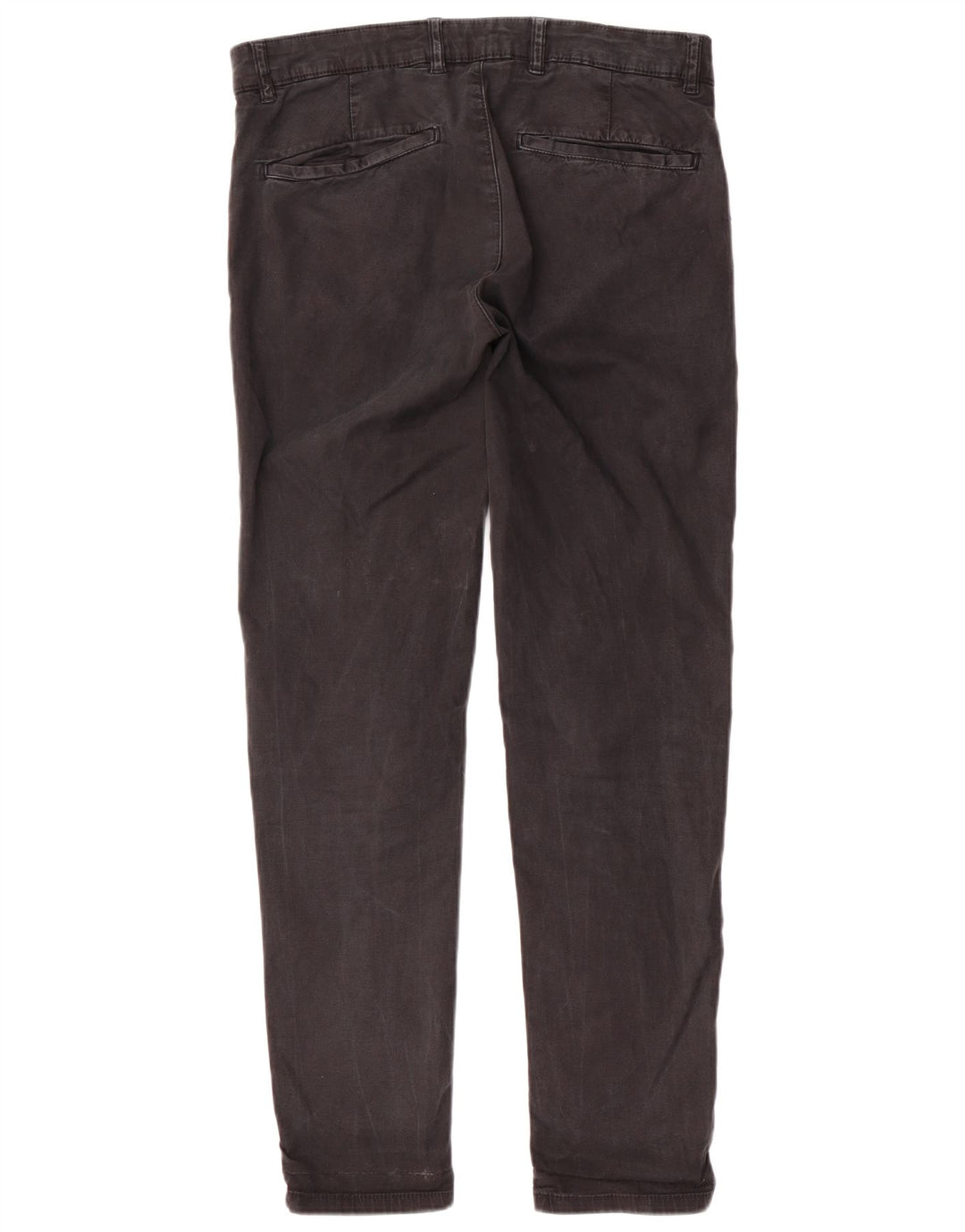 Zara Herre Slim Chino Bukser EU 42 Large W32 L30 Grå