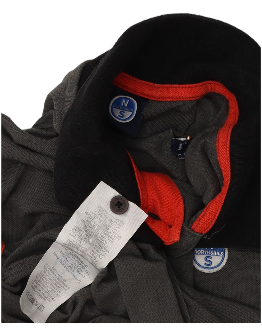 North Sails Herre Polo Shirt Lille Grå Bomuld