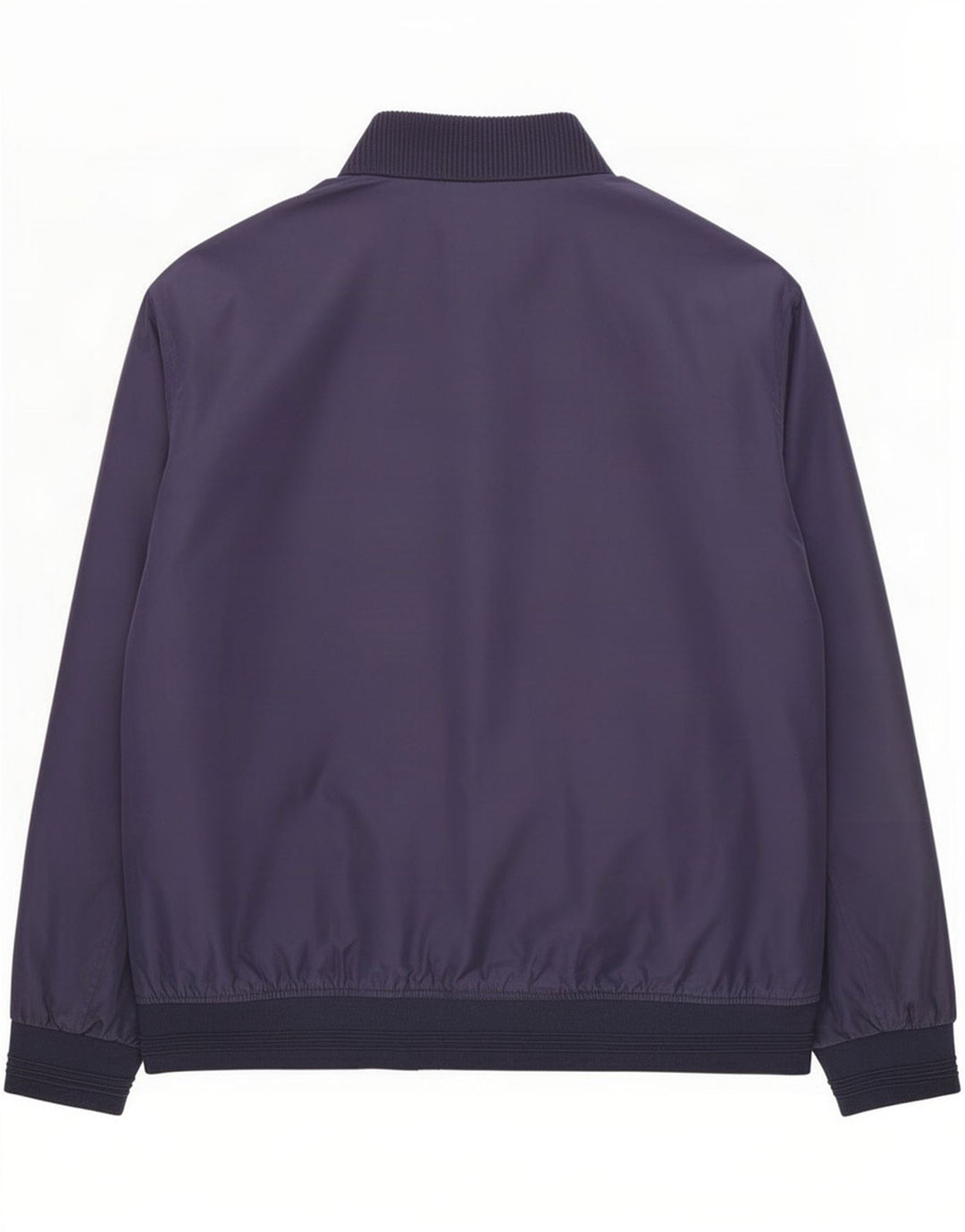Marks & Spencer Bomberjakke til mænd UK 46 3XL Navy Blue Polyester
