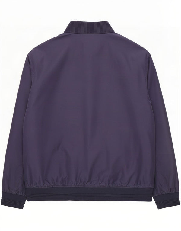 Marks & Spencer Bomberjakke til mænd UK 46 3XL Navy Blue Polyester