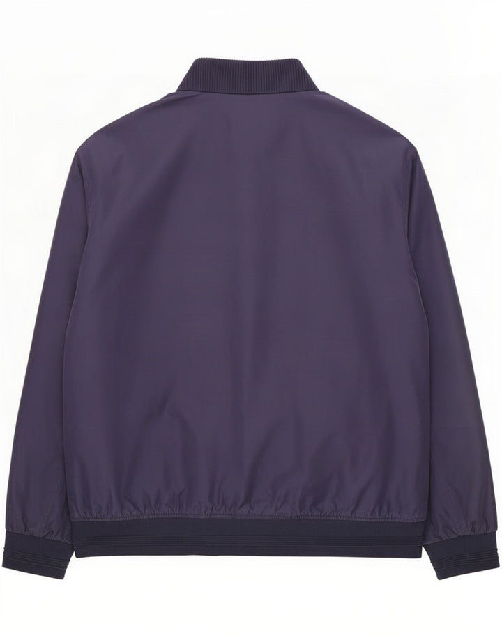 Marks & Spencer Bomberjakke til mænd UK 46 3XL Navy Blue Polyester
