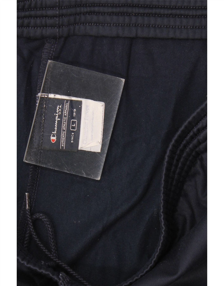Champion Herre træningsdragt Bukser Large Navy Blue Polyester