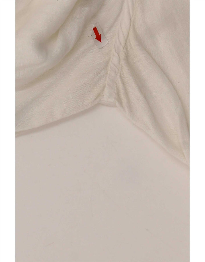 Etro Herreskjorte 2XL Hvid hør