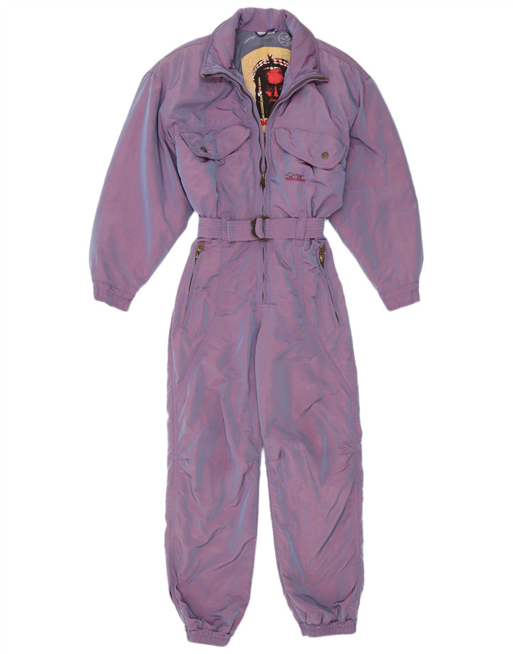 Ellesse Dame Ski Jumpsuit UK 14 Medium Purple