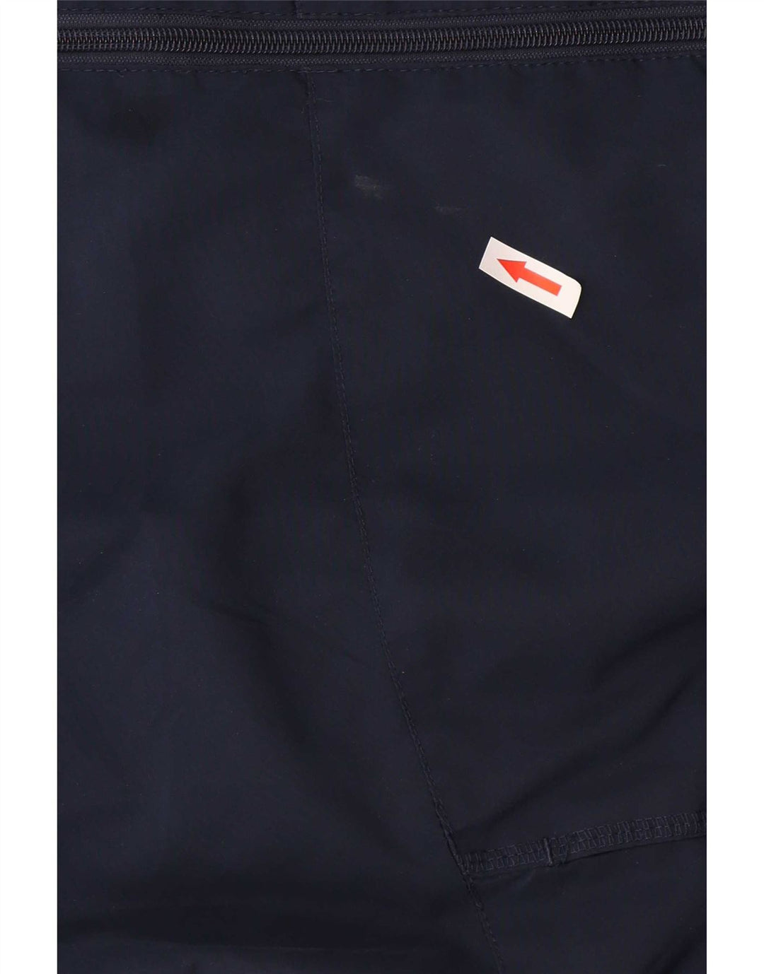 Umbro Regnjakke med hætte til mænd UK 42 XL Marineblå Colourblock Polyester