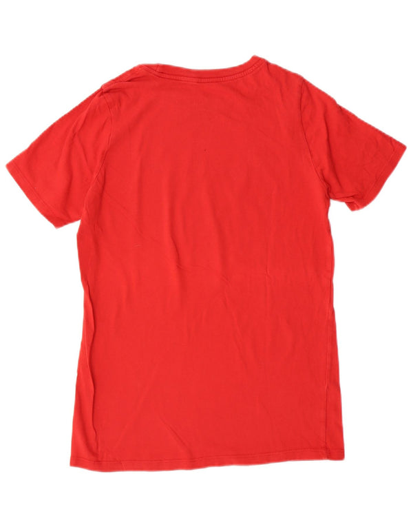 Nike Boys Athletic Cut Grafisk T-Shirt Top 12-13 år Large Red Sports